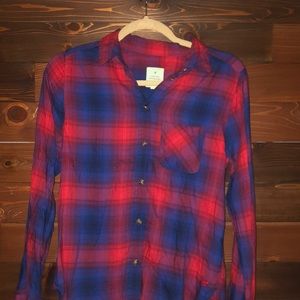 American Eagle Vintage Boyfriend Flannel XS